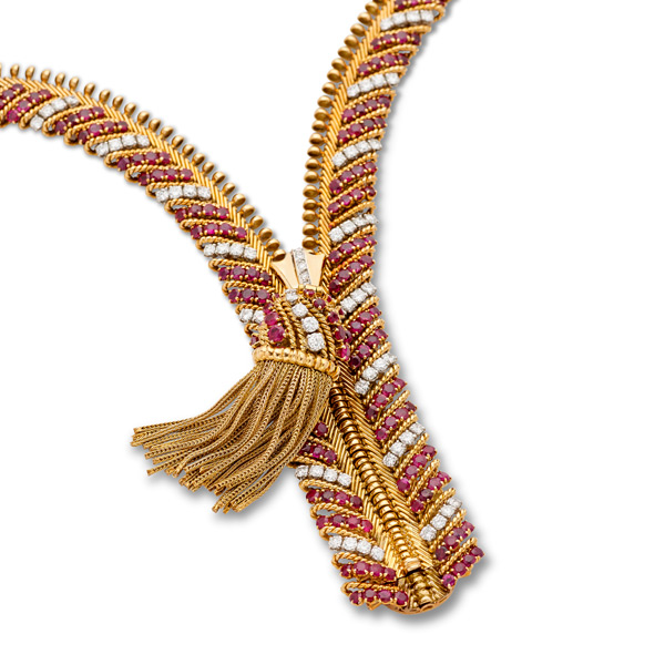 Zip' necklace by Van Cleef & Arpels 