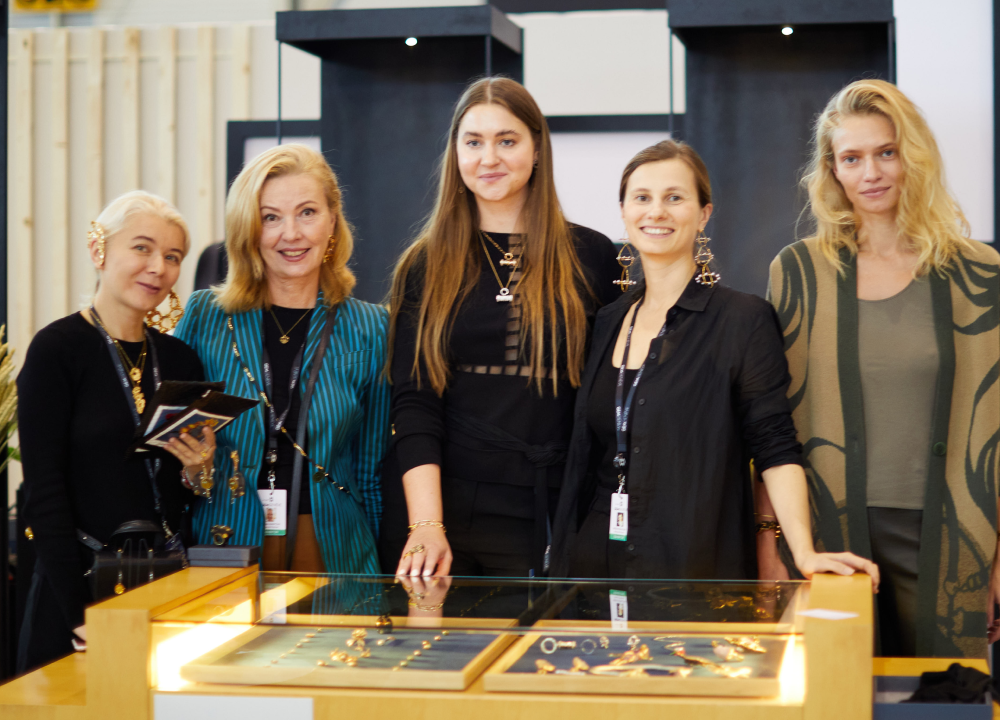 The designers Julie Kleom, The Organic Jewellery, Drutis Jewellery, Inesa Kovalova, Nomis